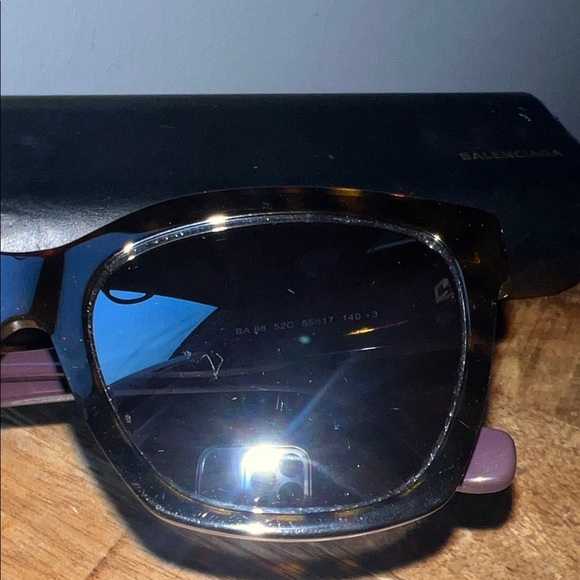 Balenciaga Women\'s Dark Brown Sunglasses main image 5